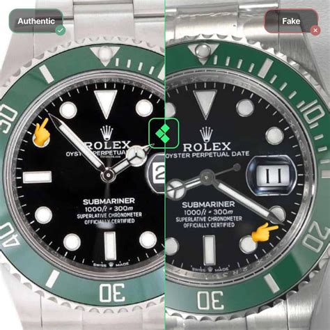 difference between fake and real rolex submariner|rolex submariner authentication.